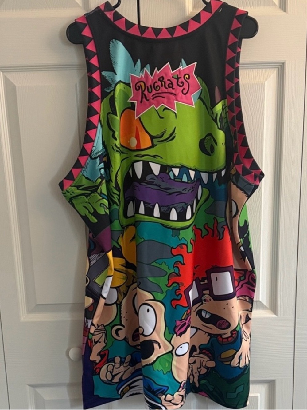 Rugrats Green Dino Graphic Jersey